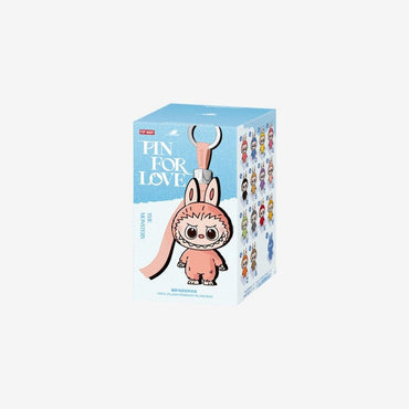 BOX Labubu The Monsters PIN FOR LOVE SERIES Vinyl Plush Pendant (N-Z)