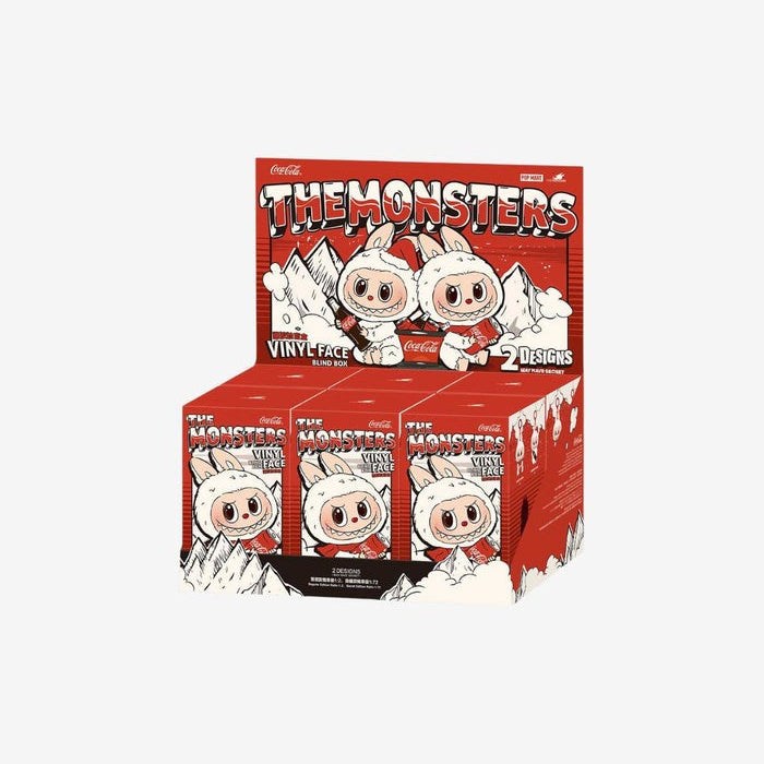 BOX Labubu the Monsters COCA COLA SERIES Vinyl Face