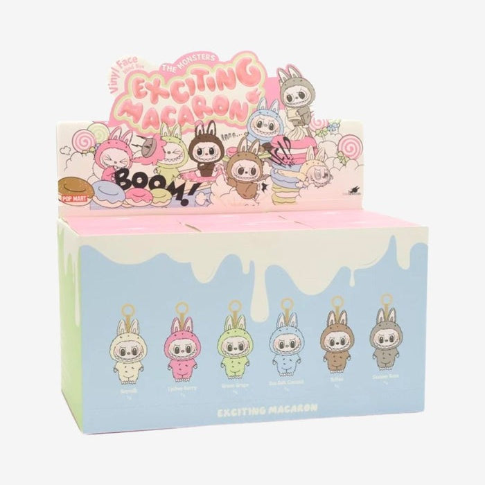 BOX Labubu the Monsters TASTY MACARONS Vinyl Face Blind